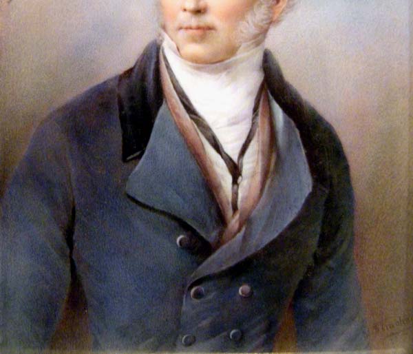 " Portrait of Jean-Baptiste Isabey", miniature on ivory Item ID 2195 – Bild 5