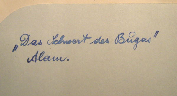 "Alam", original design to the play "The sword of Bugas" Item ID 2382 – Bild 6