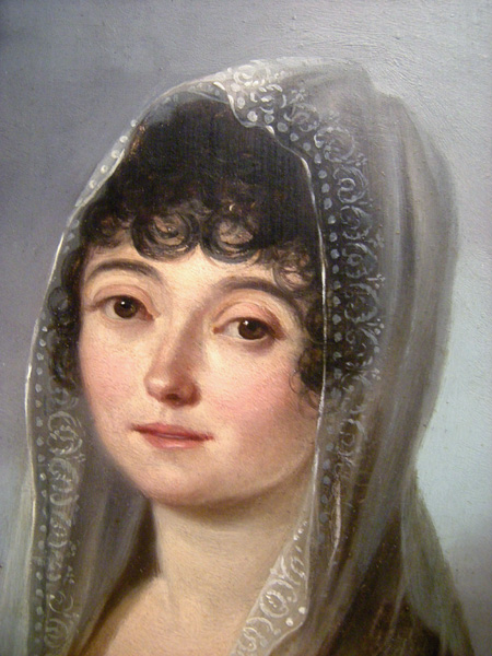 "Beautiful Adele", classicist portrait, dated 1803 Item ID 2403 – Bild 3