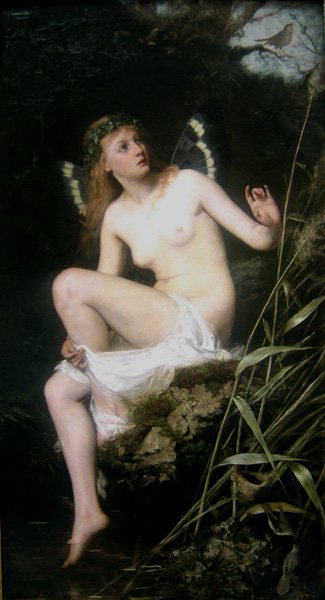 " The Forest Elf ", important German mythological painting Item ID 2875 – Bild 2