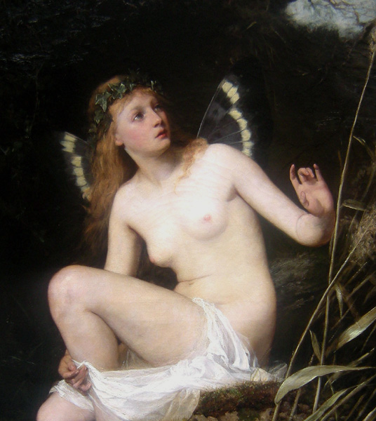 " The Forest Elf ", important German mythological painting Item ID 2875 – Bild 3