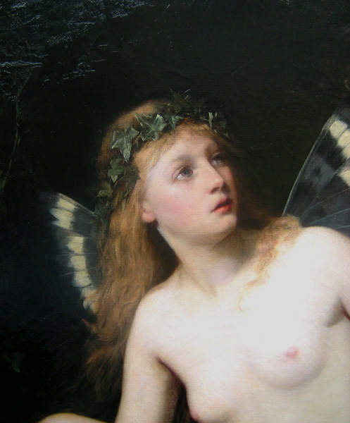 " The Forest Elf ", important German mythological painting Item ID 2875 – Bild 4