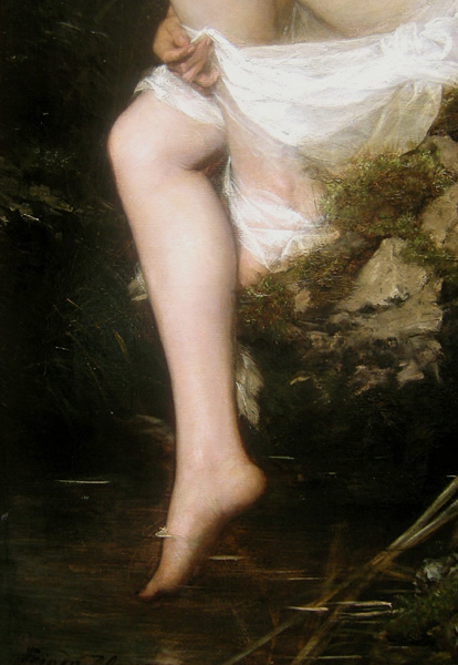 " The Forest Elf ", important German mythological painting Item ID 2875 – Bild 10