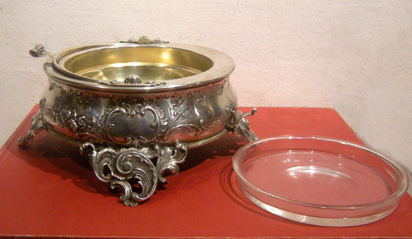 Caviar container, silver, Diana head hallmark 1872-1922 Item ID 2964 – Bild 6