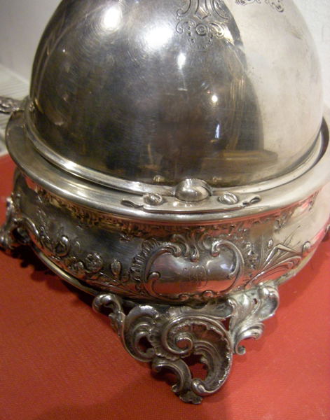 Caviar container, silver, Diana head hallmark 1872-1922 Item ID 2964 – Bild 7