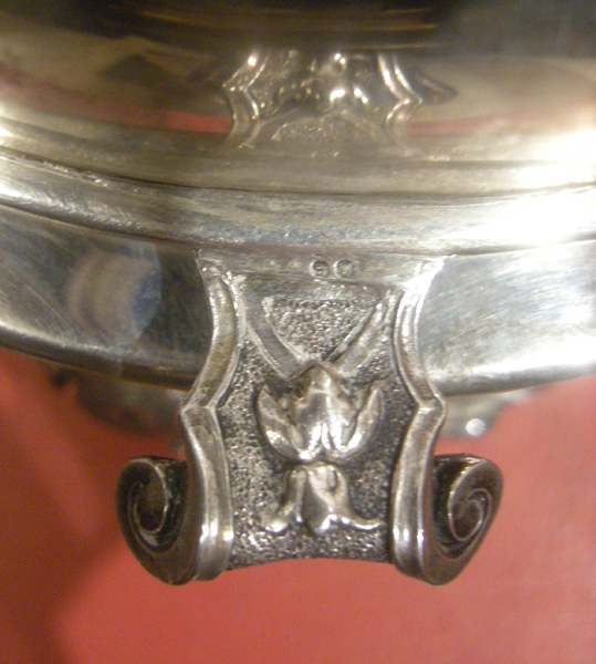 Caviar container, silver, Diana head hallmark 1872-1922 Item ID 2964 – Bild 9