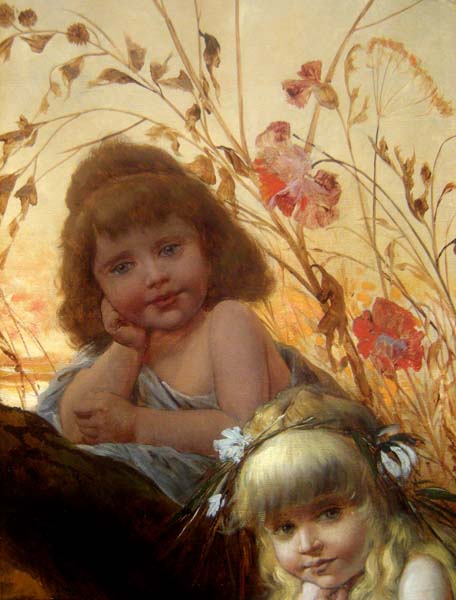 "Allegory of Summer", monumental 4-part painting Item ID 3584 – Bild 4