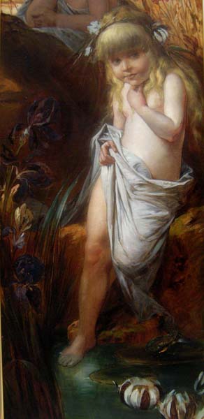 "Allegory of Summer", monumental 4-part painting Item ID 3584 – Bild 6