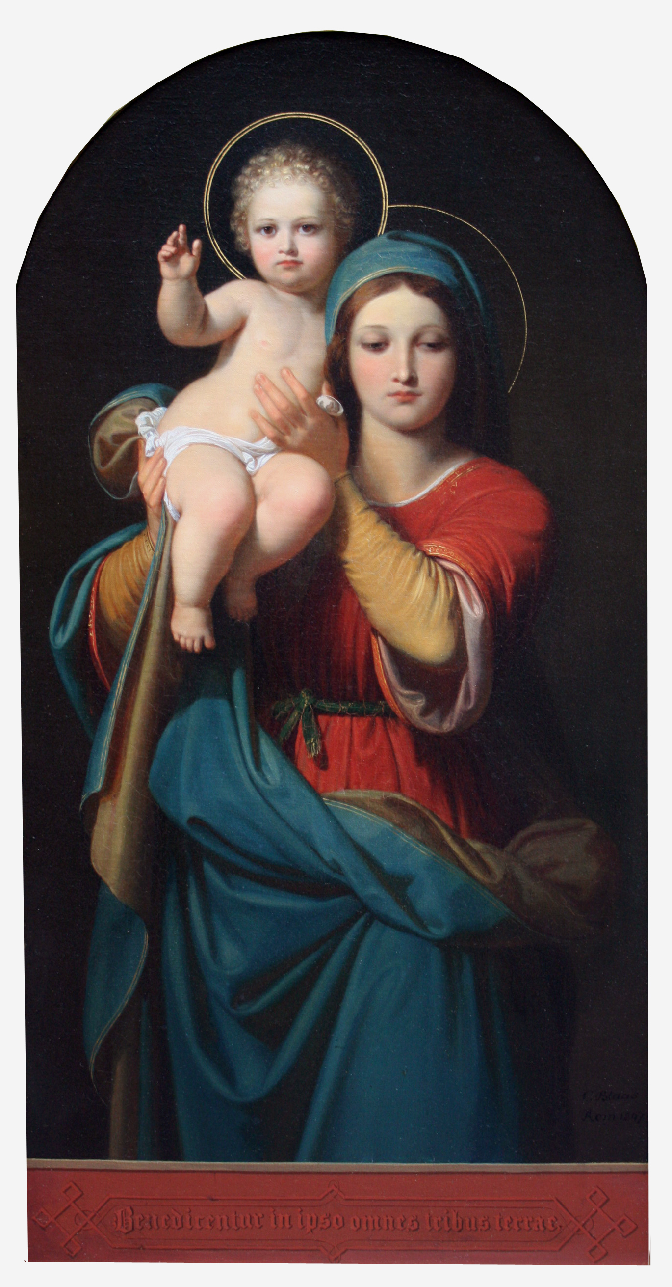 " And in him shall all the tribes of the earth be blessed", the Bible, Psalm 72:17 Item ID 3799 – Bild 2