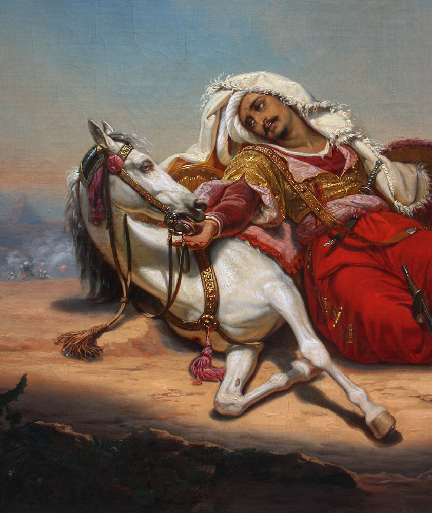" Wounded Mamluk ", the episode of the battle of Pyramids / Napoleon invasion of Egypt in 1798 Item ID 5391 – Bild 6
