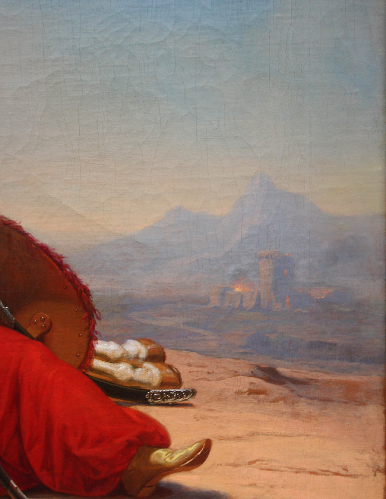 " Wounded Mamluk ", the episode of the battle of Pyramids / Napoleon invasion of Egypt in 1798 Item ID 5391 – Bild 10