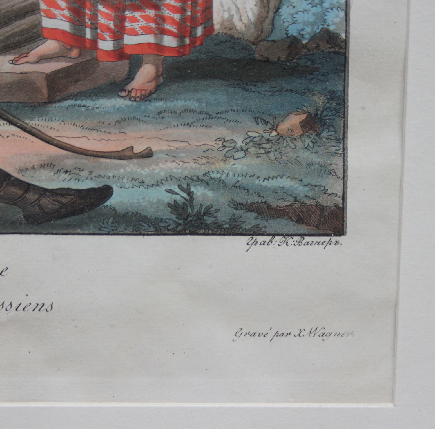 „Malorossiens“ (Ukrainiens), from the famous ethnographic album “Peoples of Russia” (1812–1813). – Bild 6