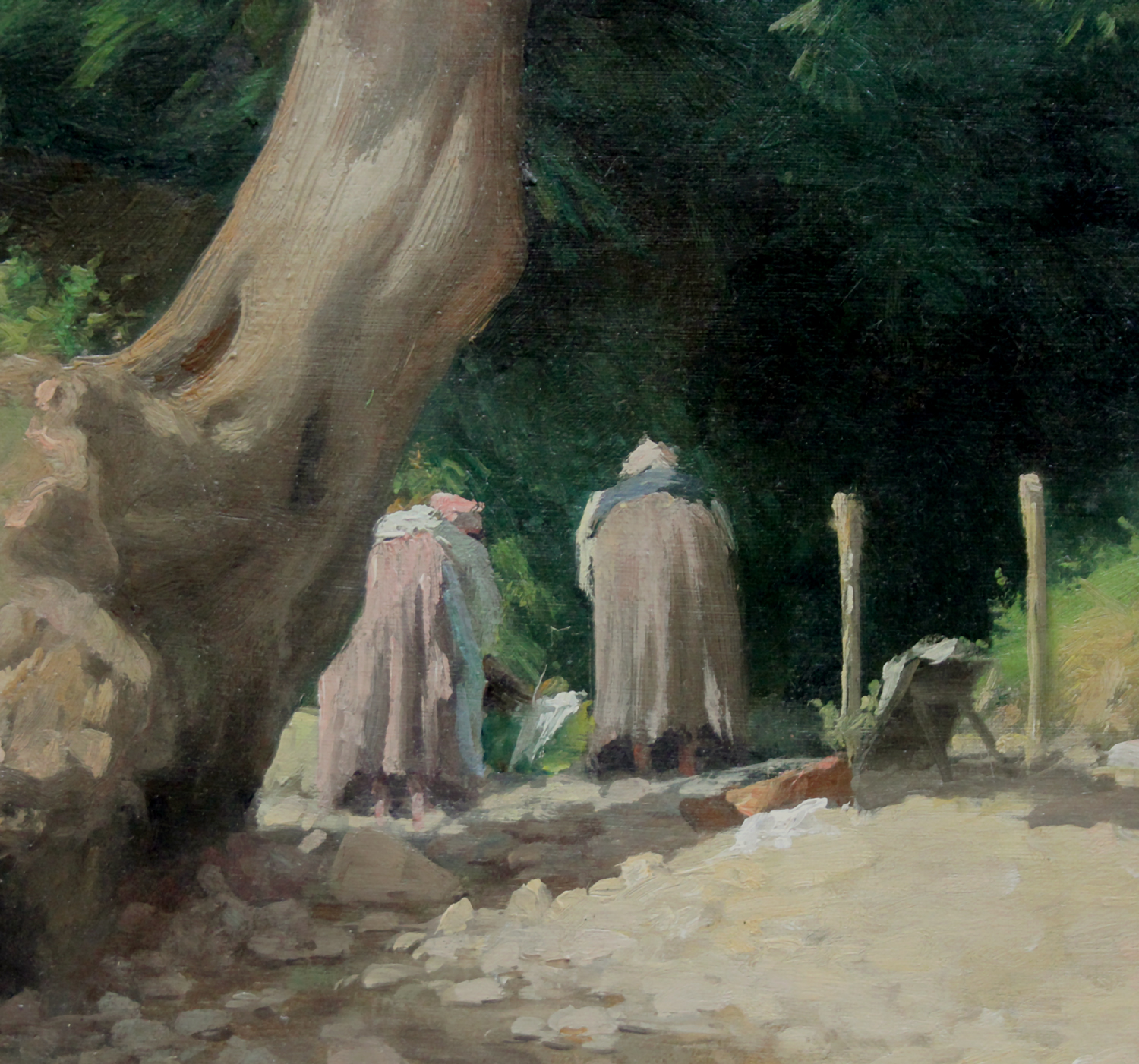 Washerwomen by the forest stream – Bild 3