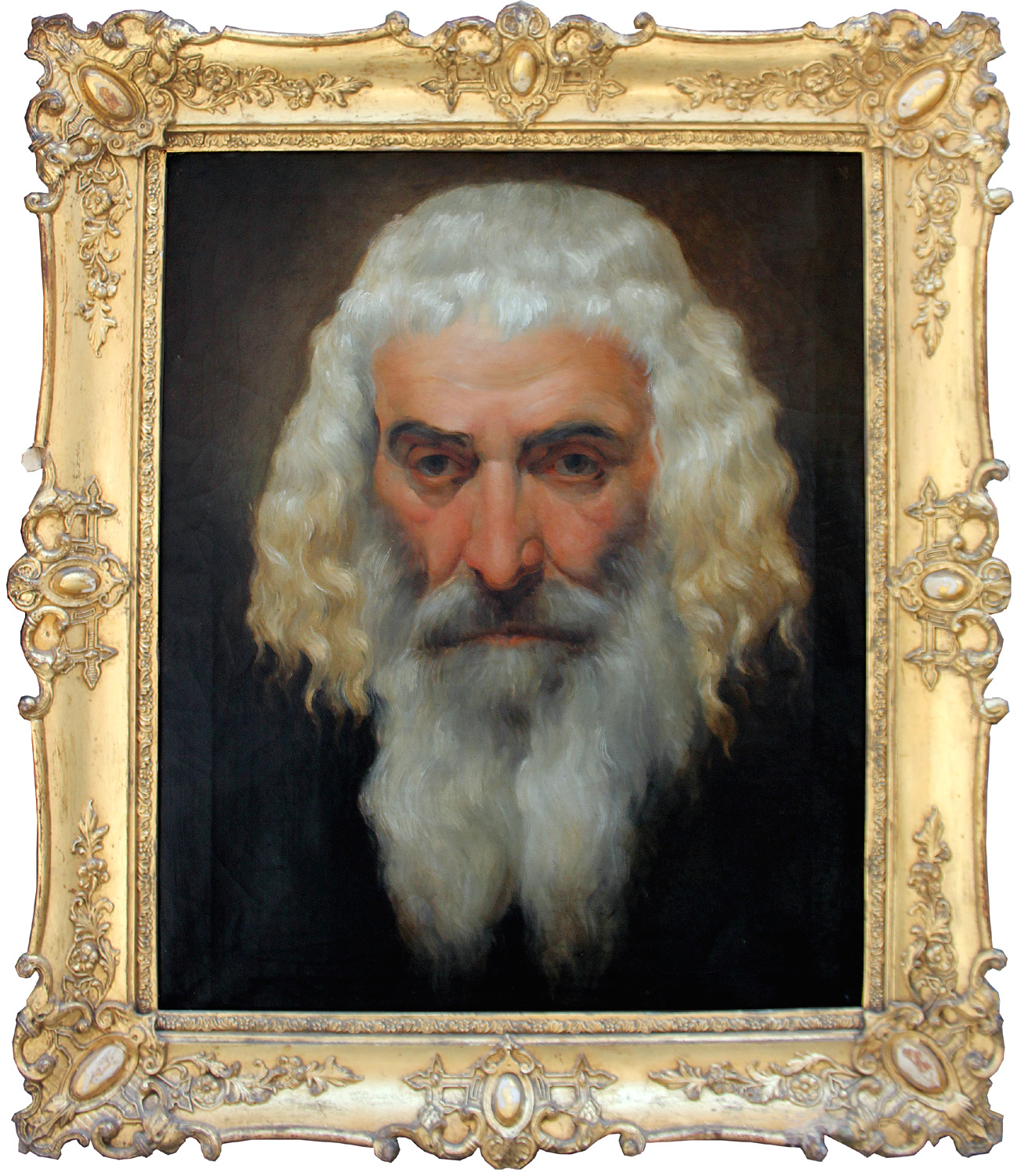 Classical portrait of a bearded man